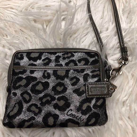 Slight Used Coach Wristlet - Picture 2 of 3